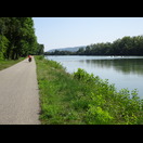 Der Radweg entlang der Saône
